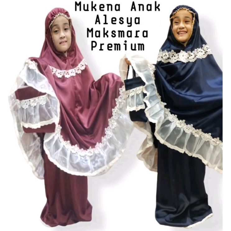 MUKENA ANAK SULTAN  BY ALESYA TANGGUNG EDISI LEBARAN 01