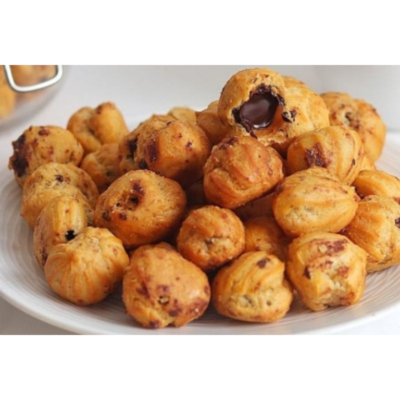 

kue soes kering coklat dan keju 250gr