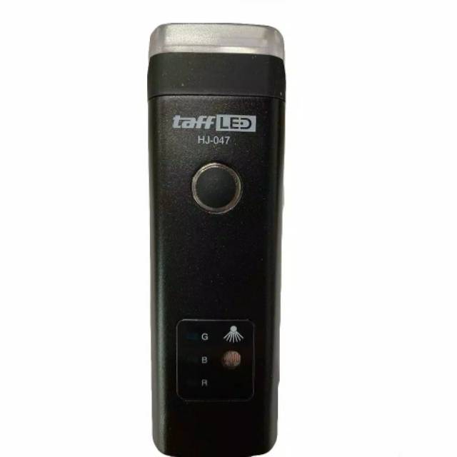 LAMPU DEPAN SEPEDA LED USB RECHARGEABLE XPG 350 LUMENS BLACK