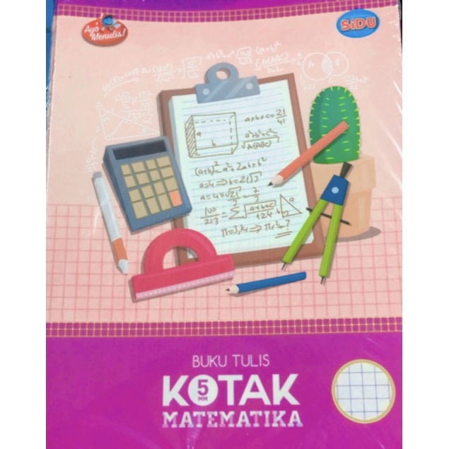 

BUKU STRIMIN / BUKU KOTAK MATEMATIKA SIDU 38 LEMBAR( Isi 10 buku )