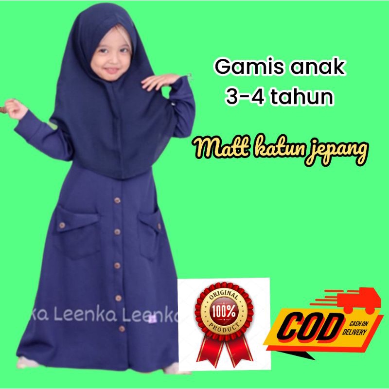 gamis anak vios kids trendy muslim syari raya kids nayla kids jelita renda princes murah perempuan 3
