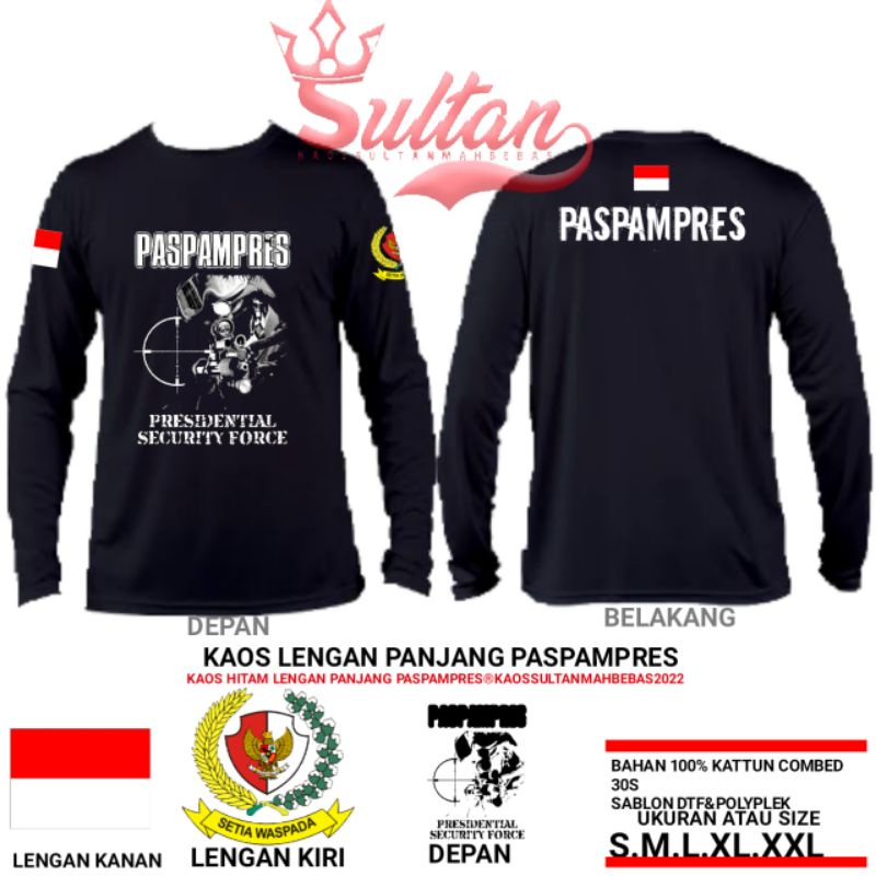 Kaos Paspampres//Baju Paspampres