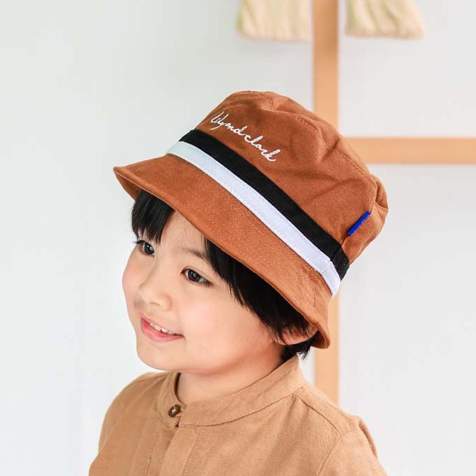 LILY AND CLARK TOPI BUCKET OOTD ANAK TL02 MUSTARD