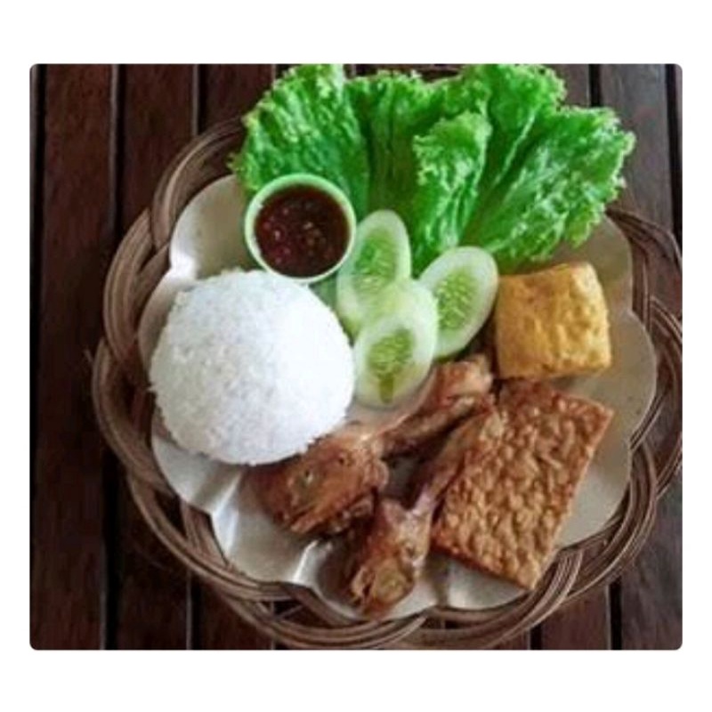 

kepala ayam goreng complite