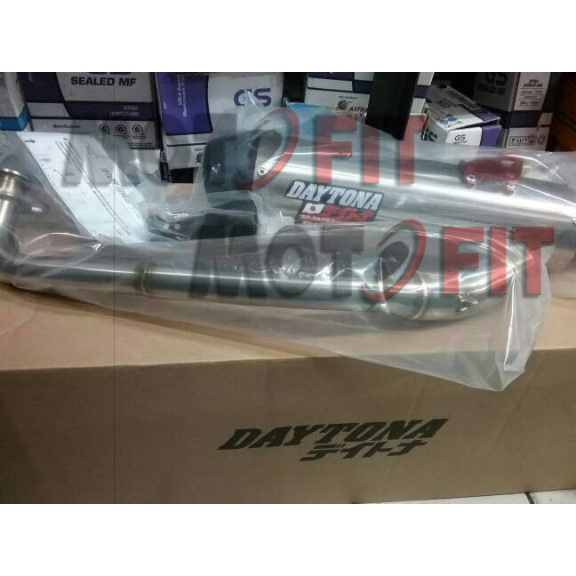 BEST PRODUCK!!!knalpot daytona honda cbr 150 r  streetfire /facelift all new cbr 150