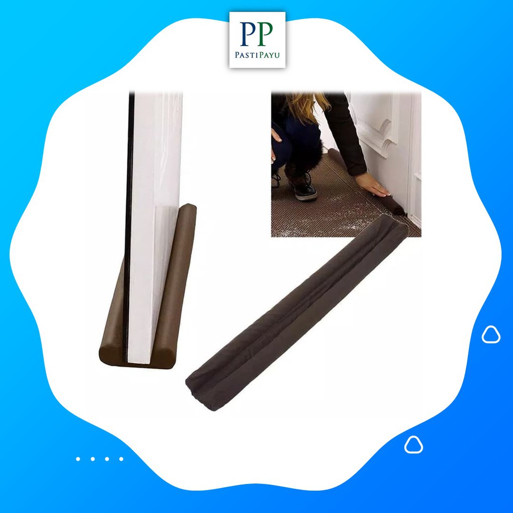Penutup Celah Lobang Bawah Pintu Rumah Door Closer Anti Serangga Debu Murah Surabaya Sidoarjo COD