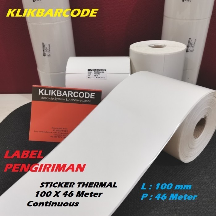 

PROMO LABEL THERMAL PENGIRIMAN MARKET PLACE E-COMMERCE 100X46 M - CONTINUOUS