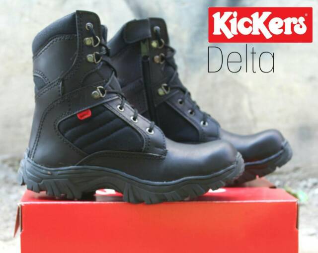 KICKERS EXELENT SAFETY BOOT HIGH KULIT