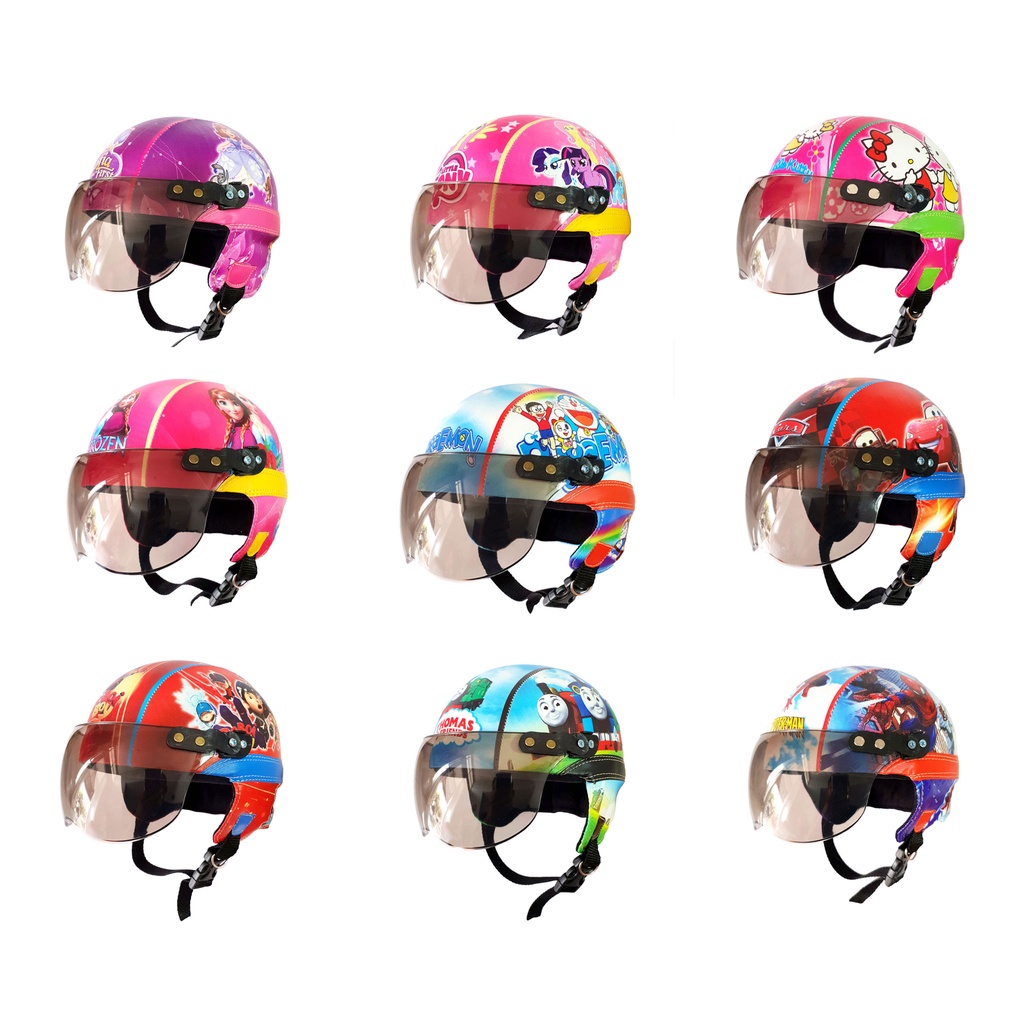 SPECIAL SERIES Helm Anak Balita Retro Karakter