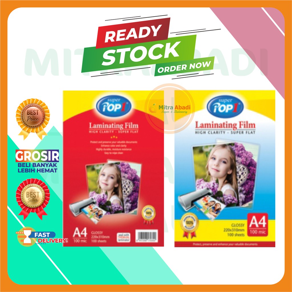 

PLASTIK LAMINATING POP1 A4+/F4/A3