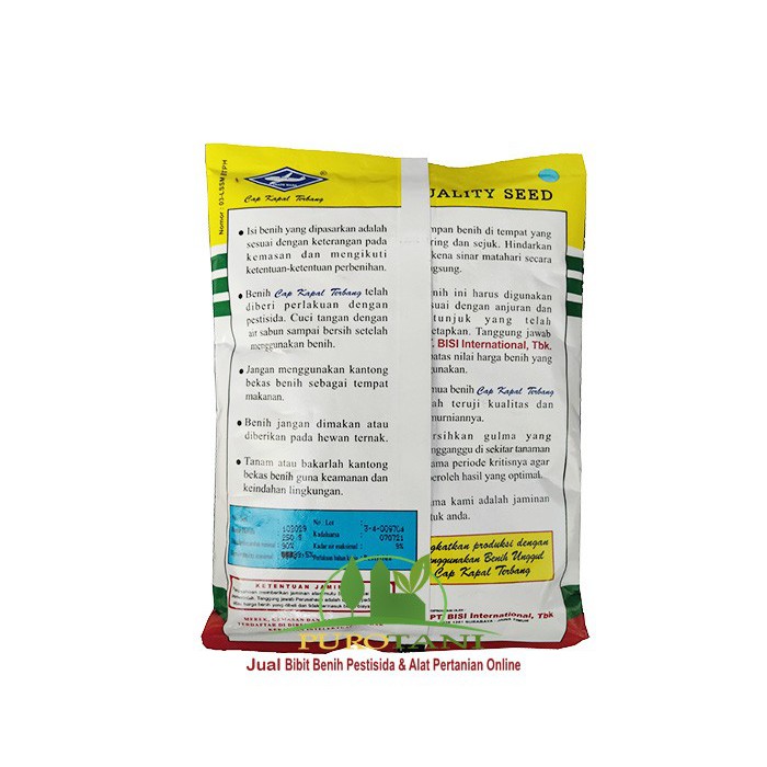 Benih Jagung Manis Hibrida F1 Jaguar BISI kapal terbang