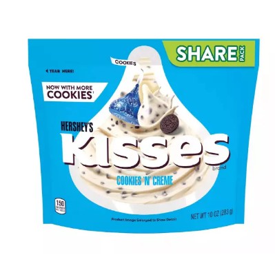 

Hershey's Kisses Cookies N Creme Share Pack 283gr/import