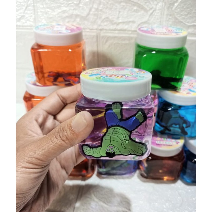 Mainan Slime warna super hero