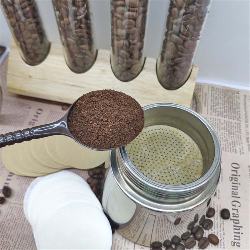 【COD Tangding】50 / 100PCS Kertas Filter Drip Untuk Biji Kopi / Cocoa