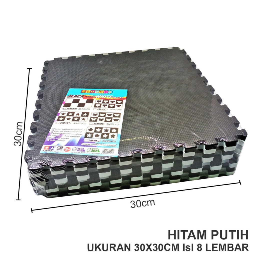 Mainan Edukasi Spon Puzzle Huruf &amp; Angka 30cm MATRAS EDUMAT