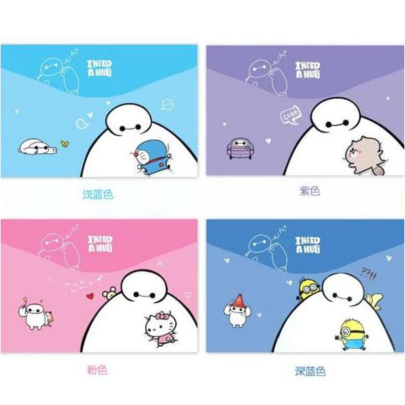 

MAP FOLIO A4 PLASTIK MOTIF BAYMAX "BIG HERO 6