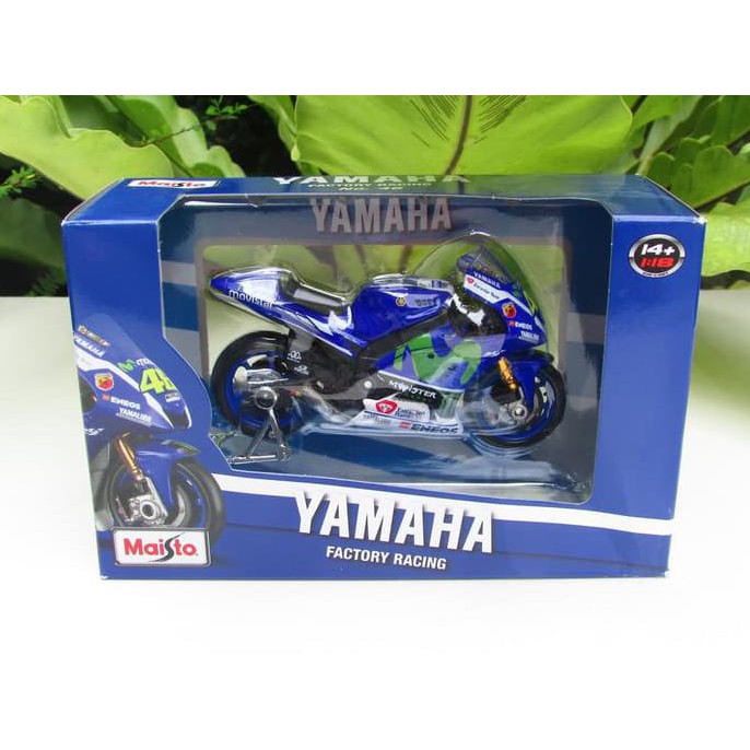 Maisto Yamaha Valentino Rossi Motogp Miniatur Motor Diecast Sport 2016 - Termurah 