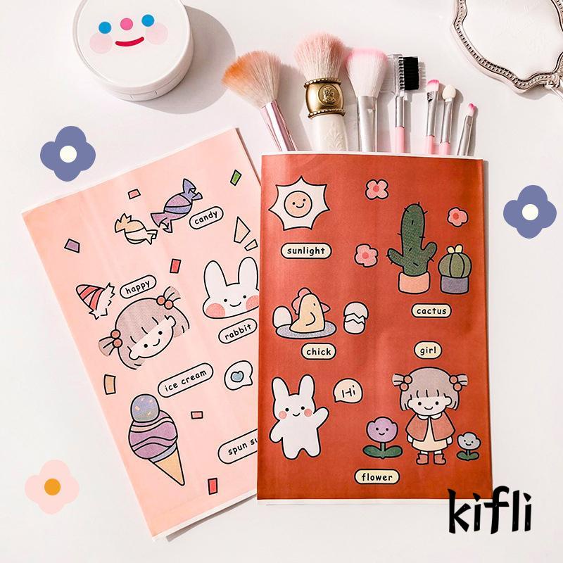Tas Pouch Mini,Motif Kartun Lucu Anti,Debu Untuk Dekorasi