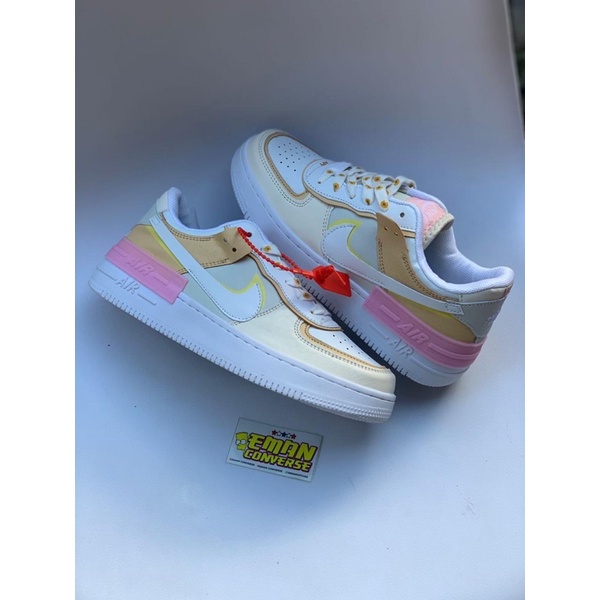 Sepatu Sneakers Women NK Air Force 1 LOW SHADOW 100% Import  Sepatu Sneakers Wanita Import Termurah Kualitas Import