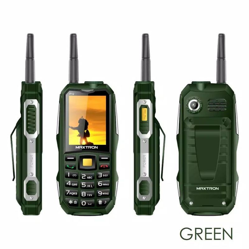 MAXTRON P12i - HP OUTDOOR - DUAL SIM - SENTER - CAMERA - ORIGINAL - GARANSI RESMI-3