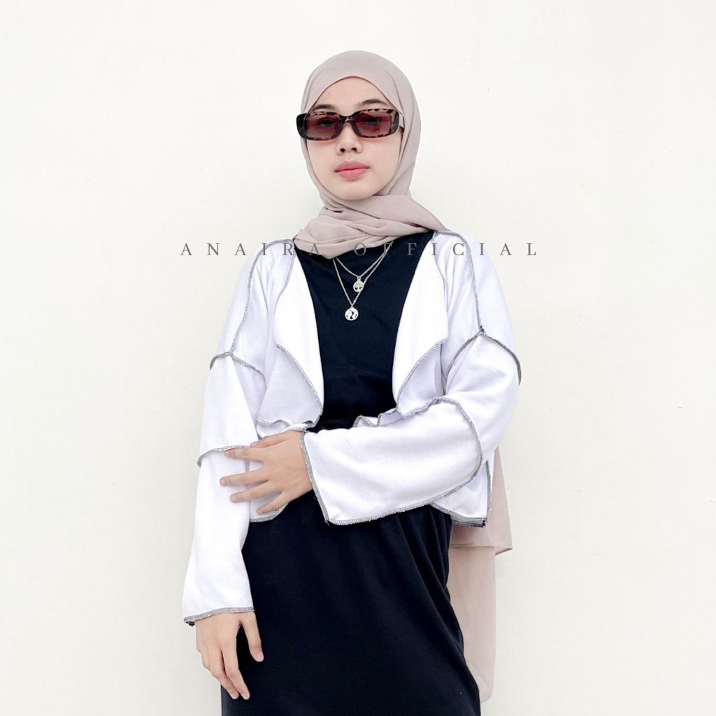 ZENY KNITT OUTER CROP WANITA KROP OUTER KOREA WANITA MURAH