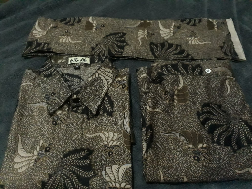 Set Batik Couple Kiara Brown