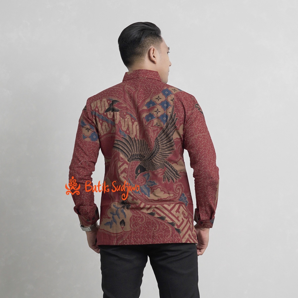 Baju Batik Slimfit Lengan Panjang Furing Premium 1104