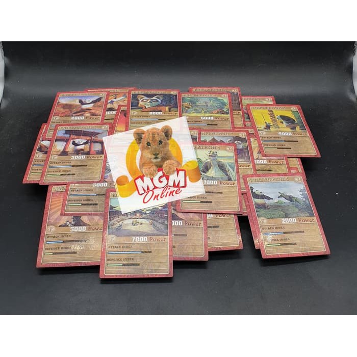 Kartu bermain Kungfu Panda - Mainan Kungfu Panda Trading Card Game