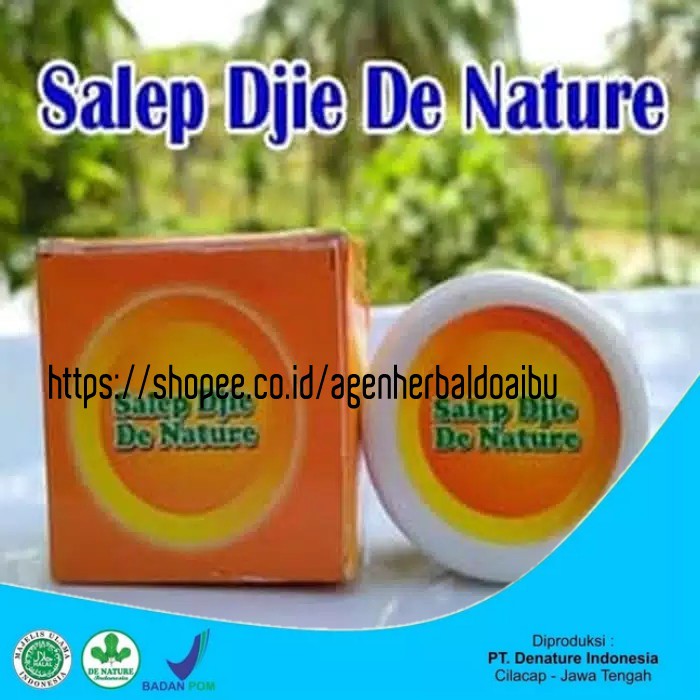 Salep Djie Herpes, Cacar, Campak,Luka Lecet Bernanah, Anti Radang dan Iritasi De Nature Herbal