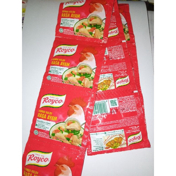 

Royko renceng sachet rasa ayam & sapi 1renceng 12sachet