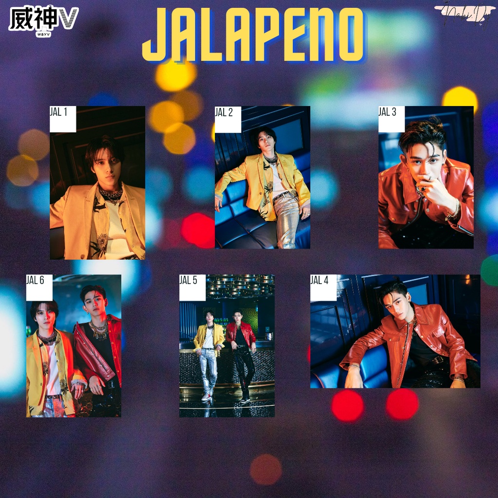 Poster NCT WayV Jalapeno Lucas Hendery Kpop Poster Murah