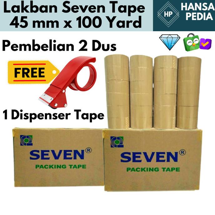 

Lakban Coklat 45 mm x 100 Yard