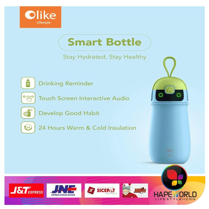 OLIKE SMART BOTTLE - BOTOL YANG BISA BERBICARA - BOTOL PINTAR 100% ORI