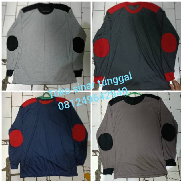 kaos polos kombinasi