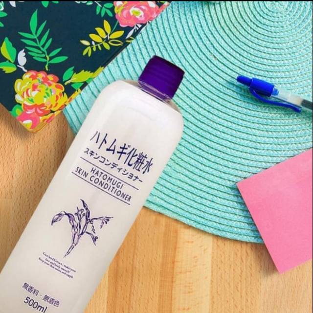 Hatomugi Skin Conditioner 500ml Free Gift