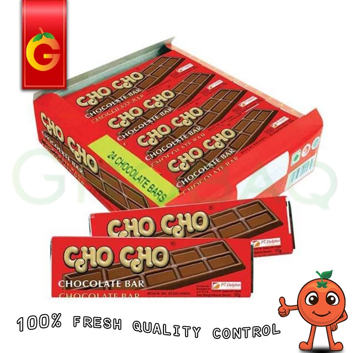 

COKELAT JADUL CHO CHO CHOCOLATE BAR ISI 5 PCS