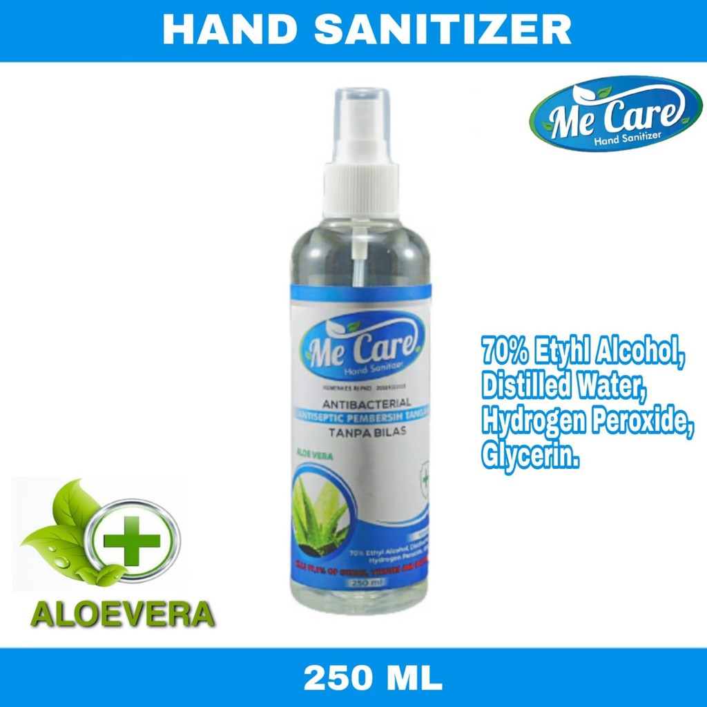 HAND SANITIZER 250 ML SPRAY ME CARE