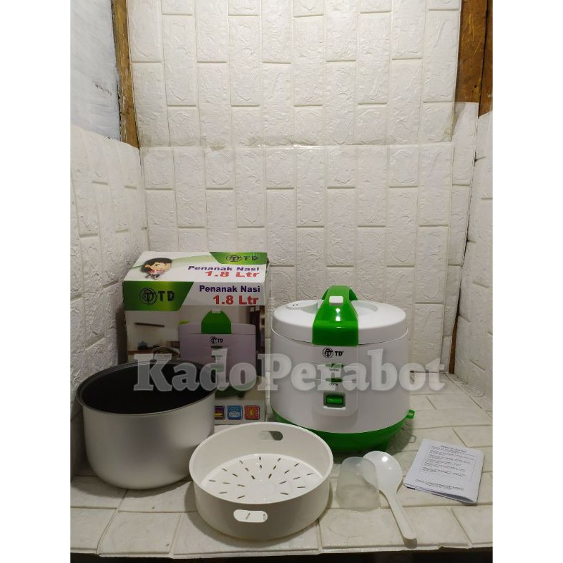 rice cooker TD 1.8 liter - megikom murah - ricecooker murah 1,8 liter