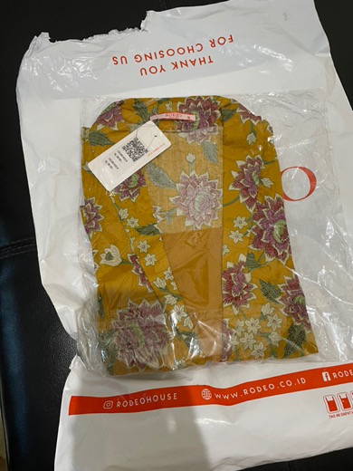 Rodeo - Batik Wanita - Leal Batik - Yellow