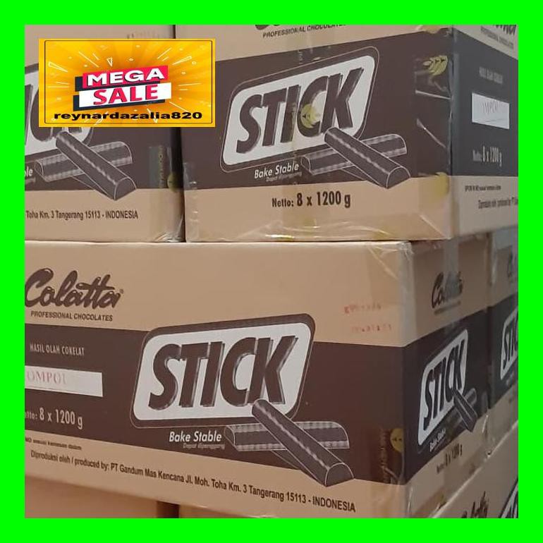 

Chrnar Coklat Colatta Stick Bake Stable 1.200 Gr Chch50D