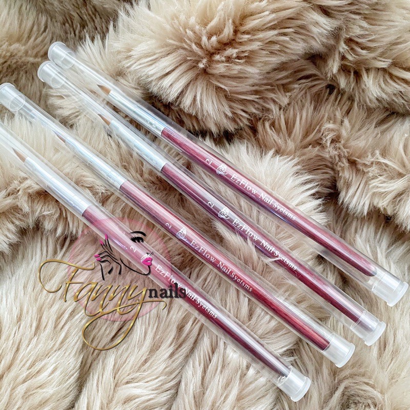 ACRYLIC BRUSH EZFLOW NO2 NO4 brush 3d flower wedding nails ez flow kuas akrelik bunga nail art