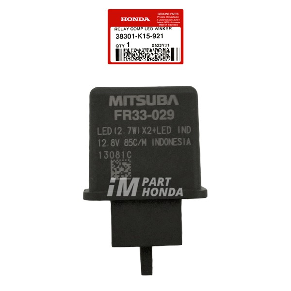 38301-K15-921 Flasher Relay Comp LED Winker CB CBR 150 R LED CBR 250 RR LED