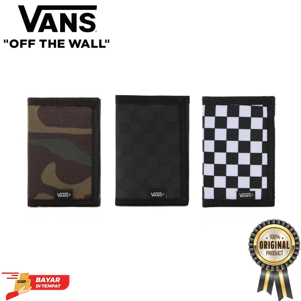 SALE DISKON! ORIGINAL V4NS SLIPPED WALLET / DOMPET VANS 100% ORIGINAL