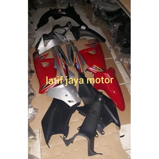 Honda Supra fit new cover body halus & kasar motor Honda Supra fit new tahun 2006 - 2009 +