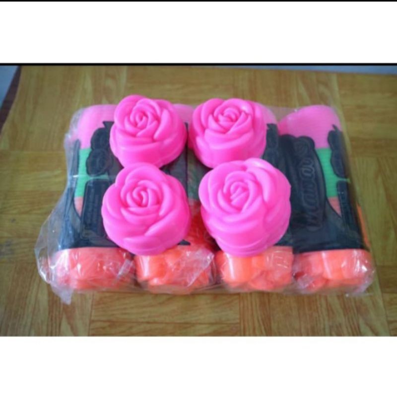 cetakan puding mawar