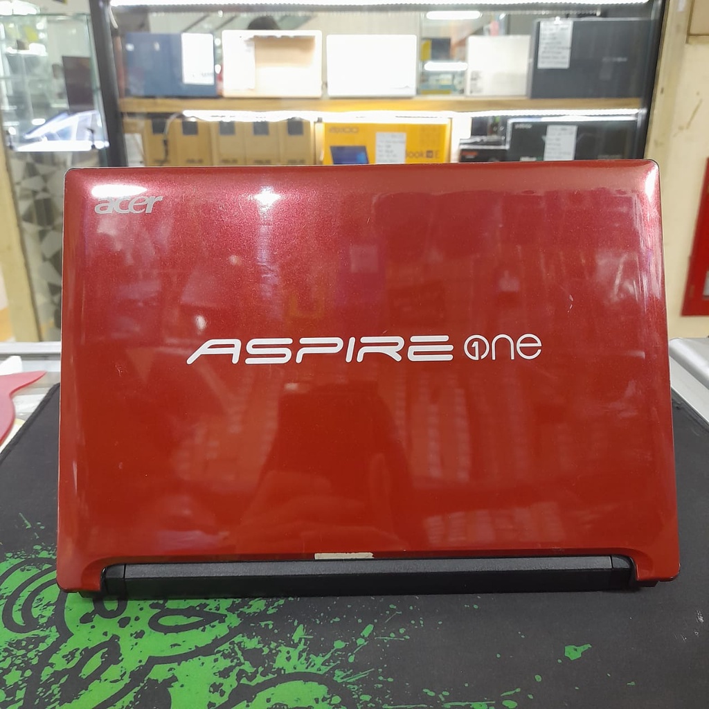 LAPTOP LEPTOP NOTEBOOK SEKEN SECOND BEKAS Acer aspire one D255 HDD 160gb INTEL ATOM MURAH BERKUALITAS ORIGINAL