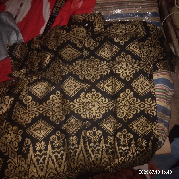 Couple 021 Kebaya Sarimbit Batik Prada Kombinasi Rok & Blus Setelan Cantik Buat Kondangan