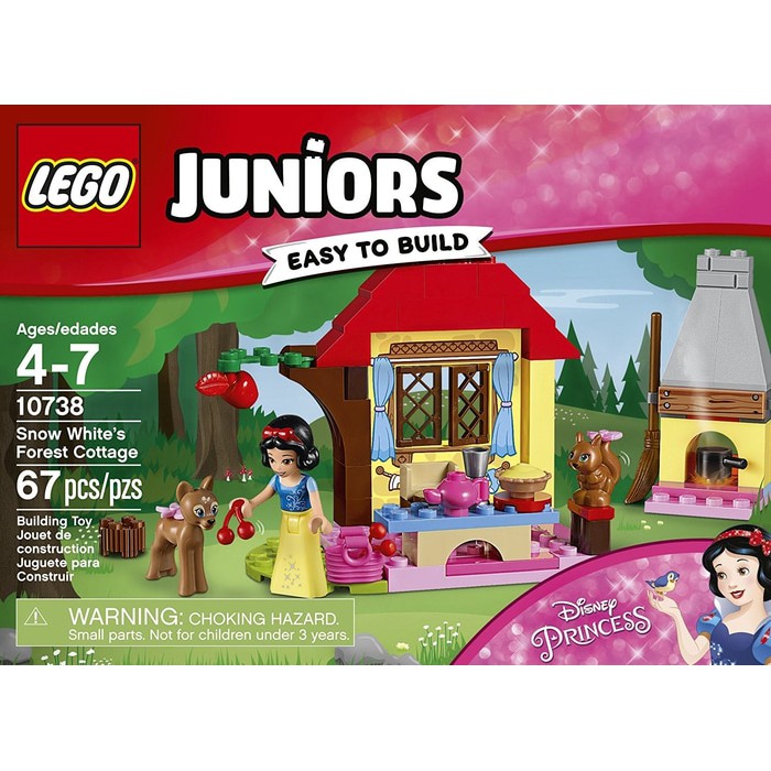 LEGO 10738 - Juniors - Snow White's Forest Cottage