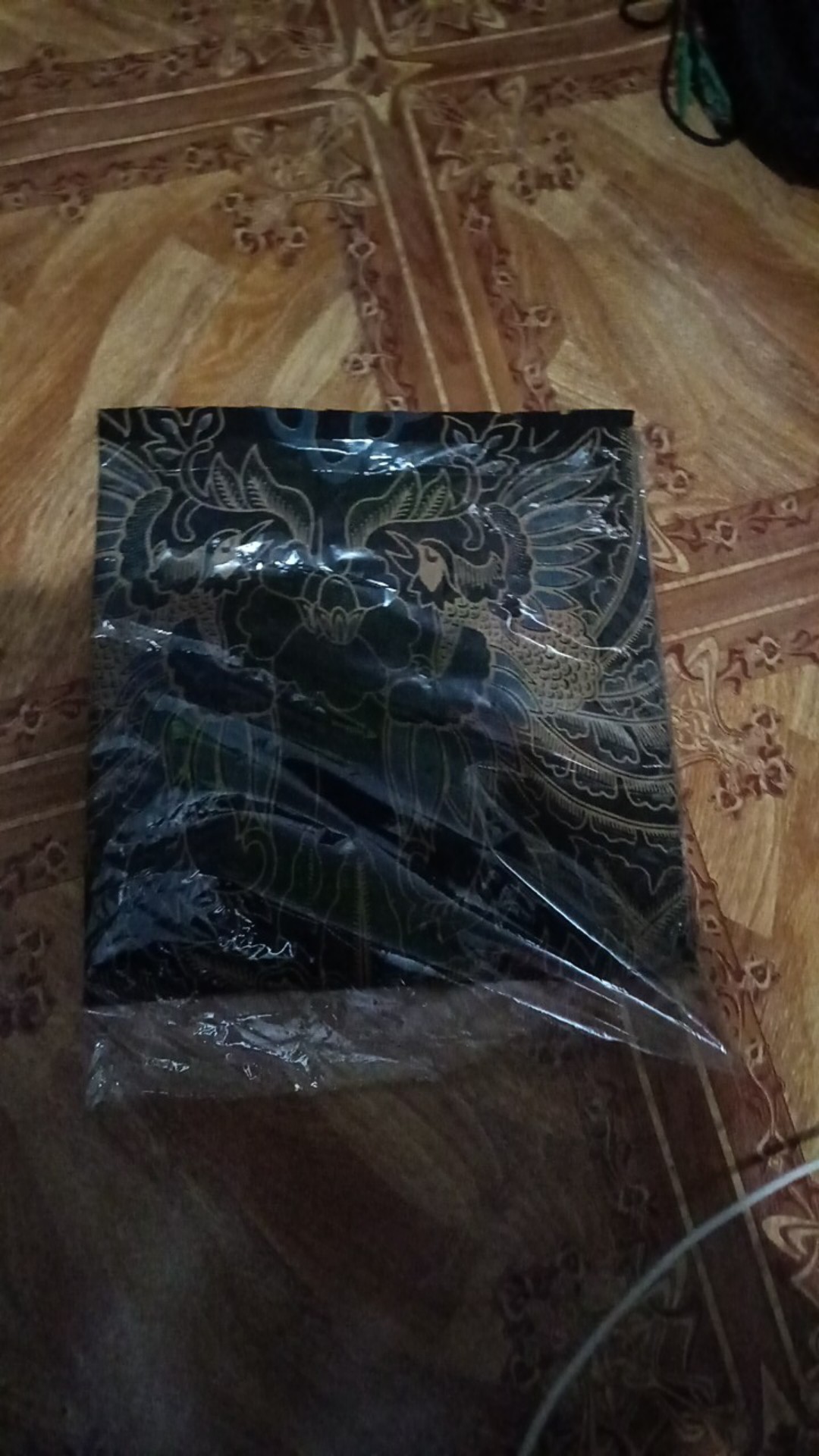 Peksi Biru Kemeja Batik Pria Modern Solo Atasan Batik By Kharis