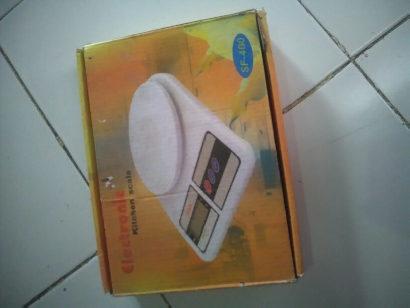 Timbangan Dapur Digital Sf-400 10kg Impor/ Timbangan Dapur Sf 400 Digital 10kg